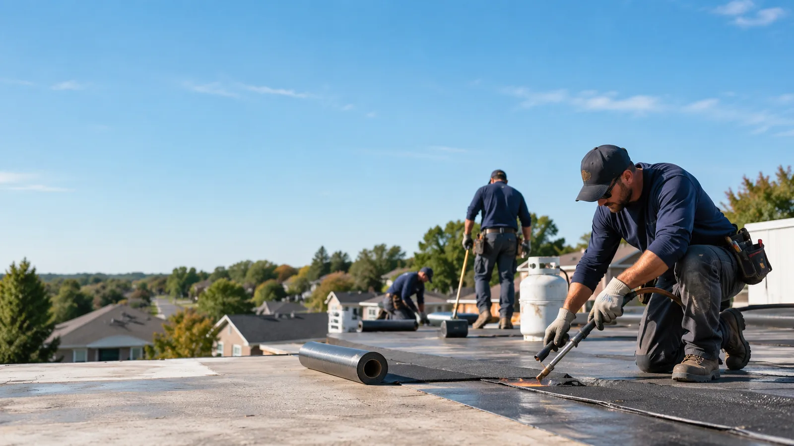 Flat Roof Leak Repair providers in Schroeder, MN